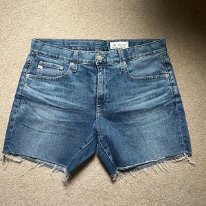 AG Becke Relaxed Slim Denim Shorts